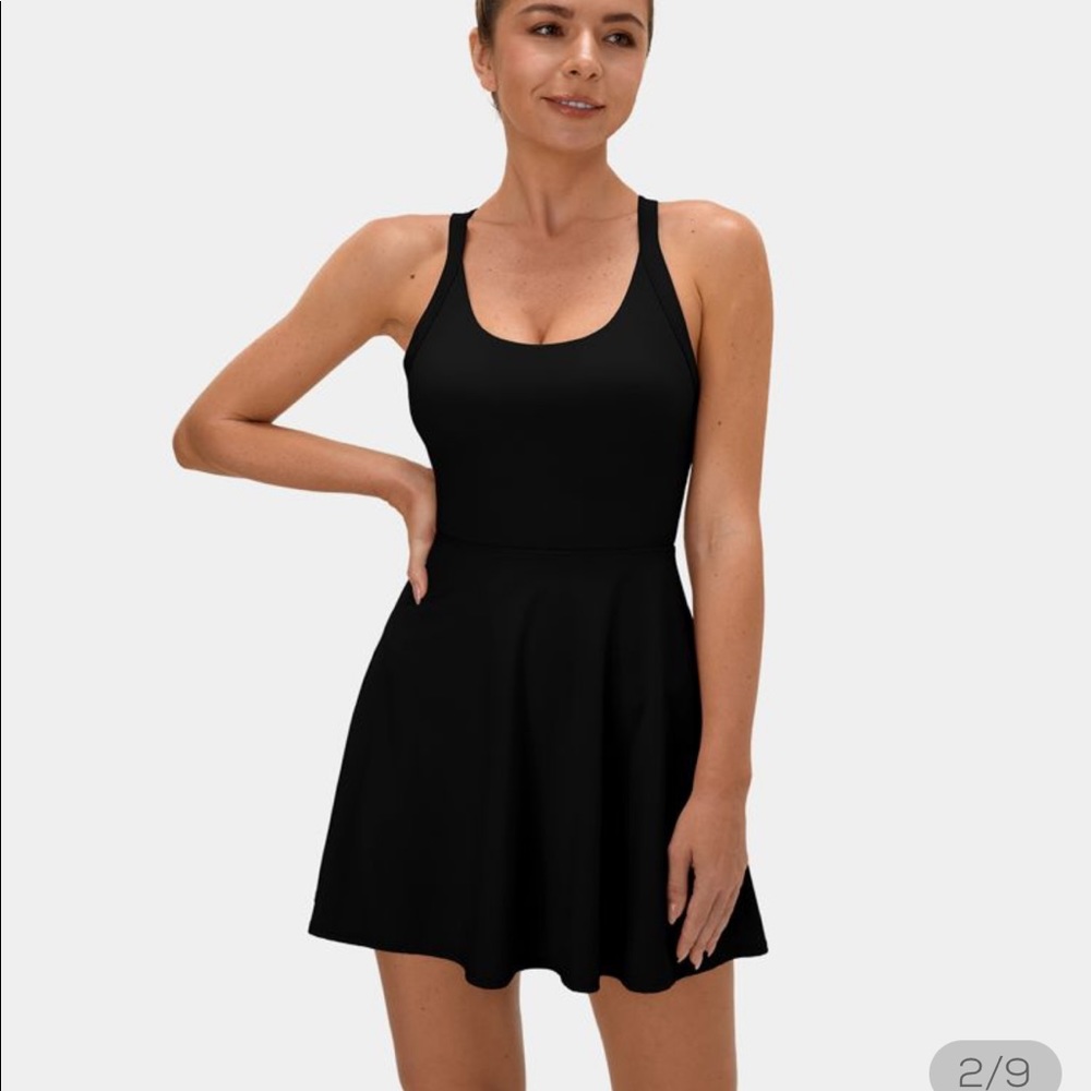 Halara black dress